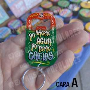 Yo ahorro agua, yo tomo chelas.