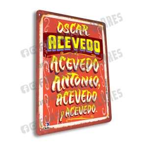 Oscar Acevedo, Acevedo...